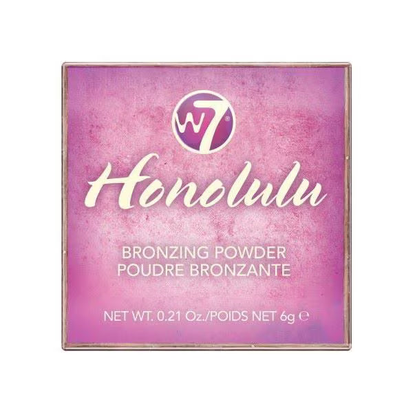 W7 Honolulu bronzer compact box for makeup bags (British brand)