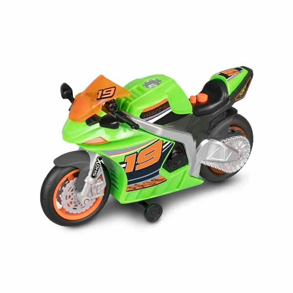 Nikko Wheelie Bike Nitro Race Bike in green - British product
