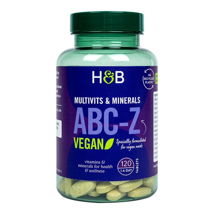 Holland & Barrett ABC to Z Vegan Multivitamins 120 Tablets GOODS Holland&Barrett   