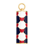 Carolina Herrera heart print lipstick cap - British product