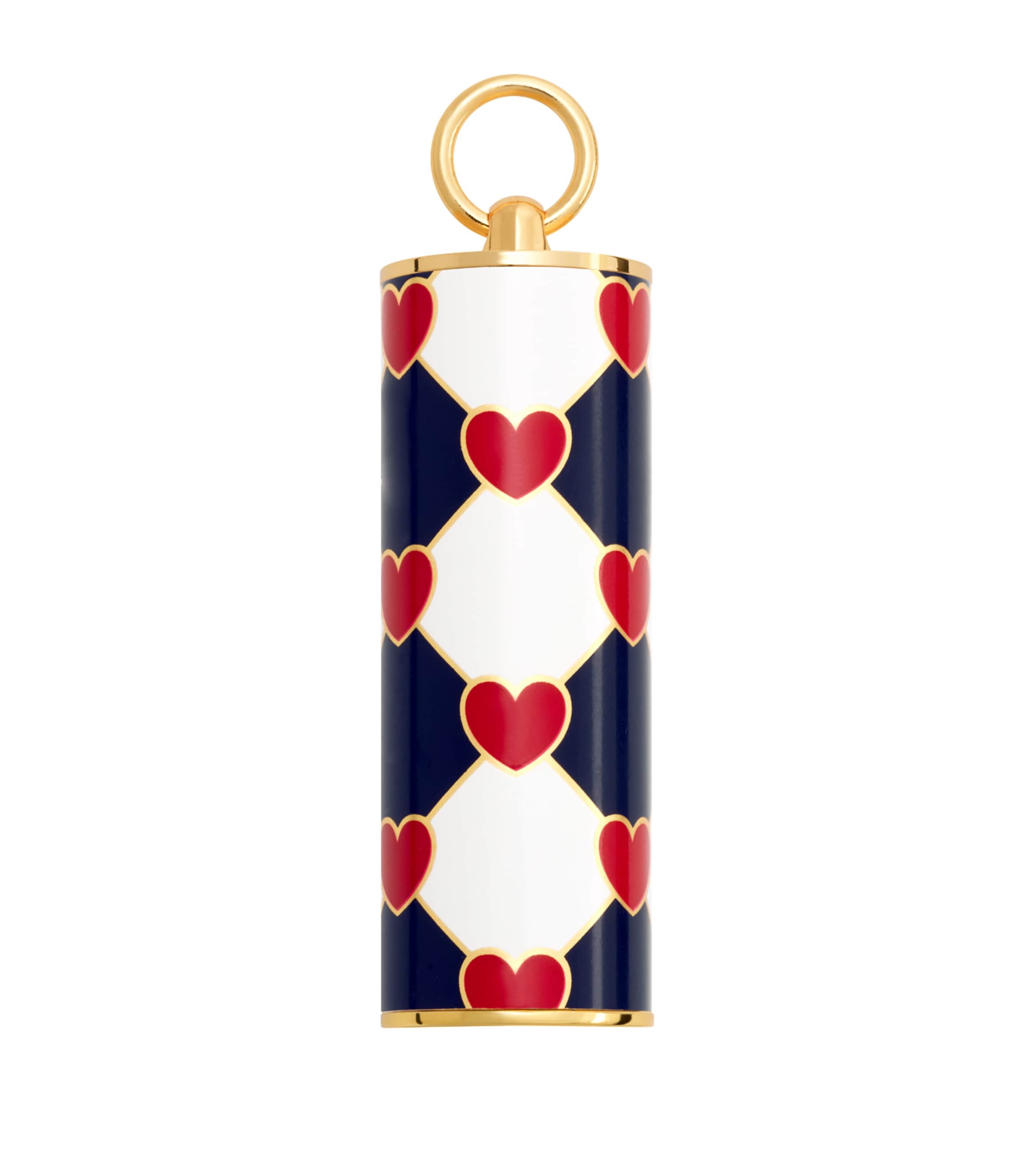 Carolina Herrera heart print lipstick cap - British product