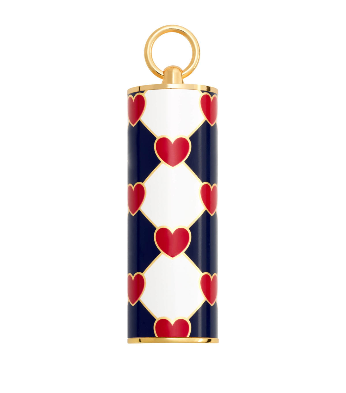 Carolina Herrera heart print lipstick cap - British product
