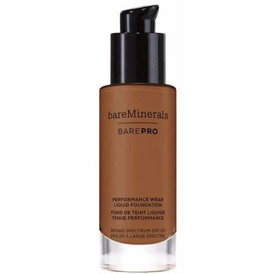 Superdrug Bare Minerals BarePro Performance Wear Liquid Foundation 30ml - 27 Espresso- Buy online at McGrocer