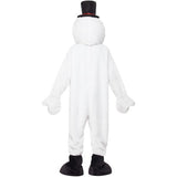 Smiffys snowman mascot costume with large head, imported from the UK