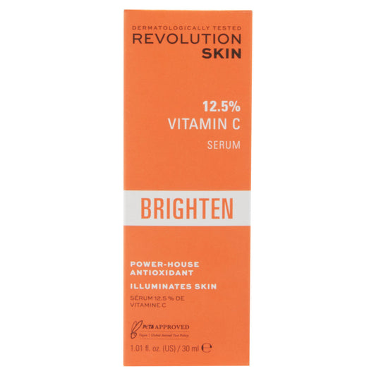 Revolution Skincare London 12.5% Vitamin C Radiance Strength Serum 30ml Oil & serums Sainsburys   