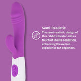 Jessica Rabbit semi-realistic rabbit vibrator (British brand)