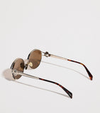Maje metal round sunglasses, imported from the UK