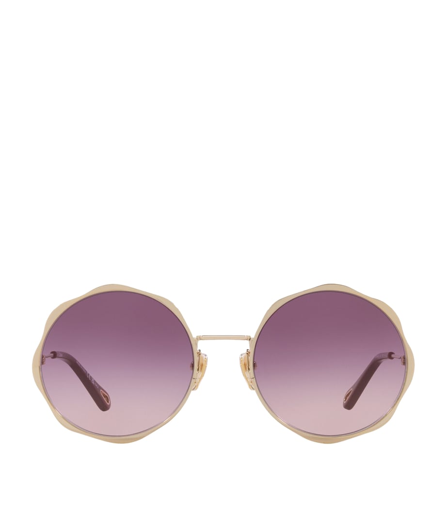 Chloé metal CH0184S sunglasses, imported from the UK