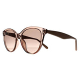 Salvatore Ferragamo beige cat eye sunglasses - British product