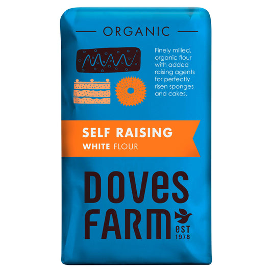 Doves Farm Organic White Self Raising Flour 1kg flour Sainsburys   