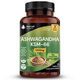 New Leaf Ashwagandha KSM-66 1200mg root extract 180 tablets, UK version