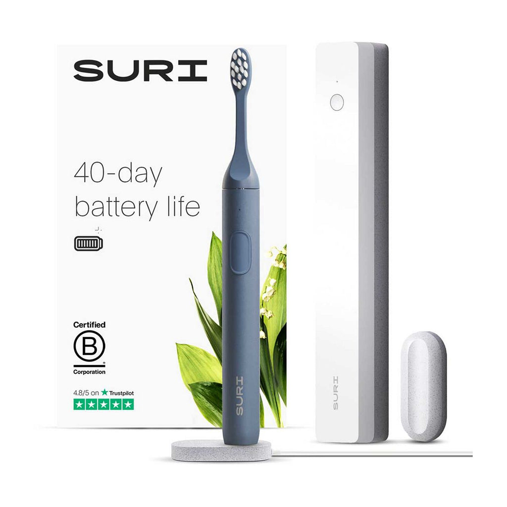 SURI Electric Toothbrush Morning Waves and UV Case