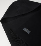 Brunello Cucinelli wool cashmere hood-detail scarf, UK version