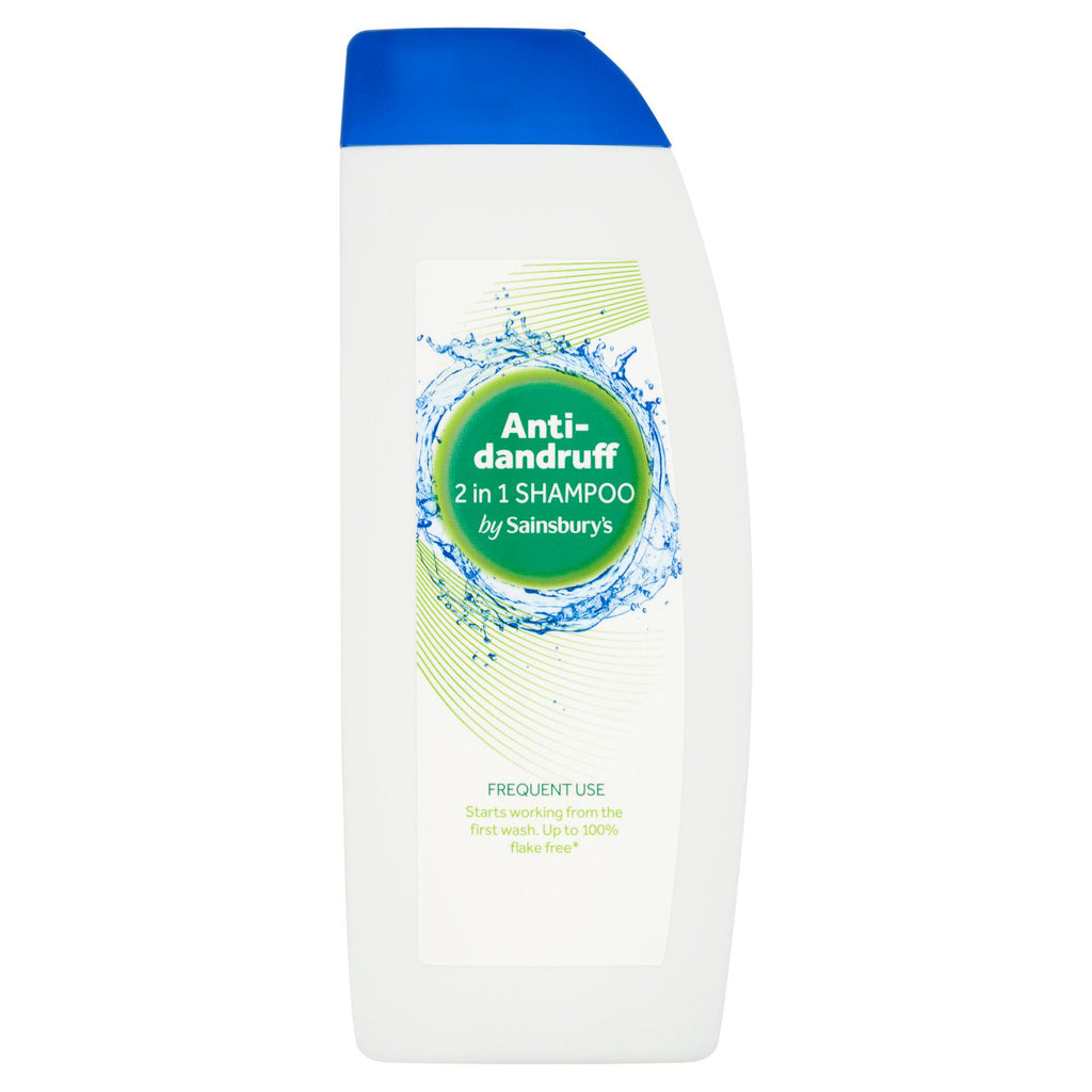 Sainsbury's Anti Dandruff 2 In 1 Shampoo 500ml