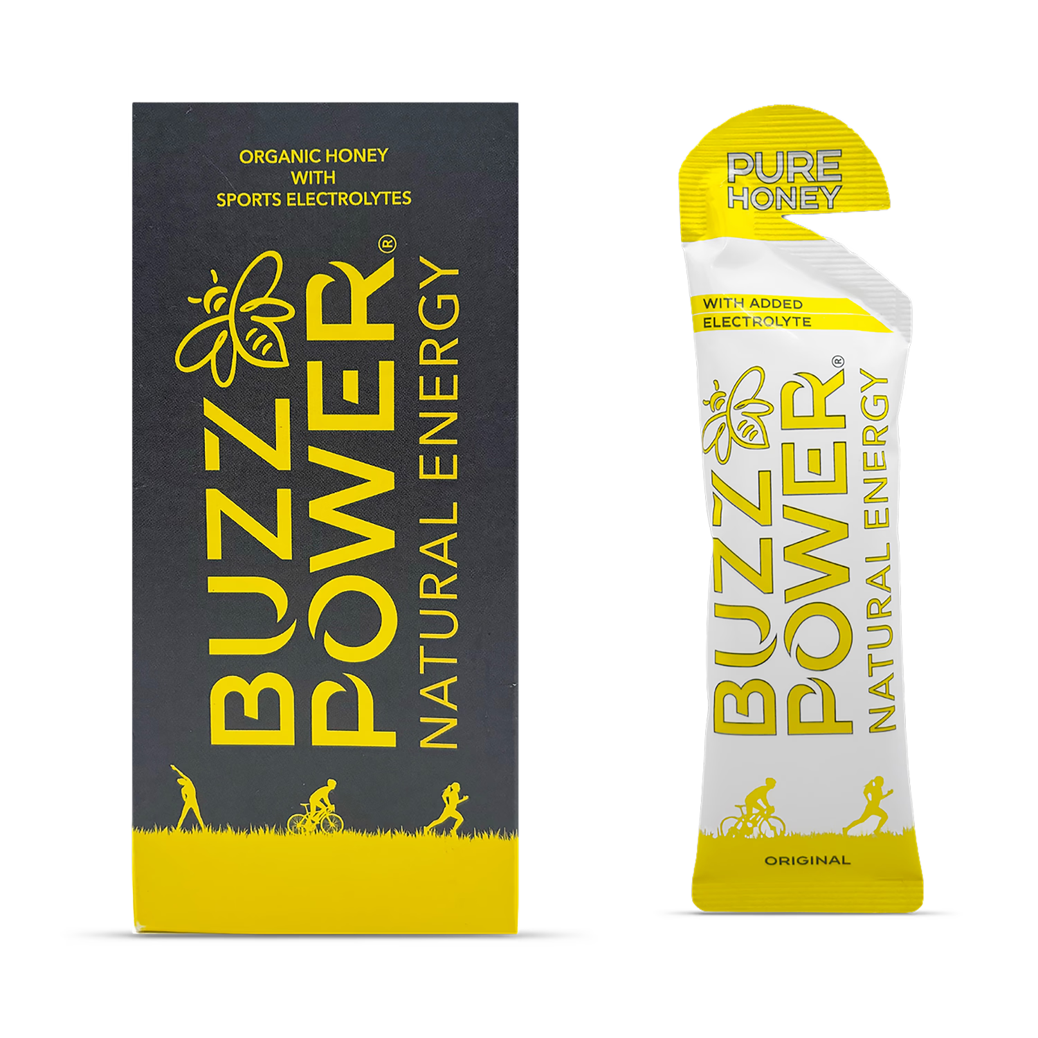 Buzz Power Original energy gel sachet (British brand)