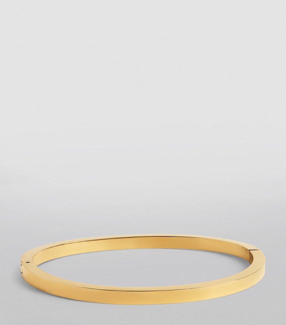 Nialaya gold-plated Simplicity bangle (British brand)
