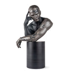 Lladró Him porcelain figurine with metal accents, UK version