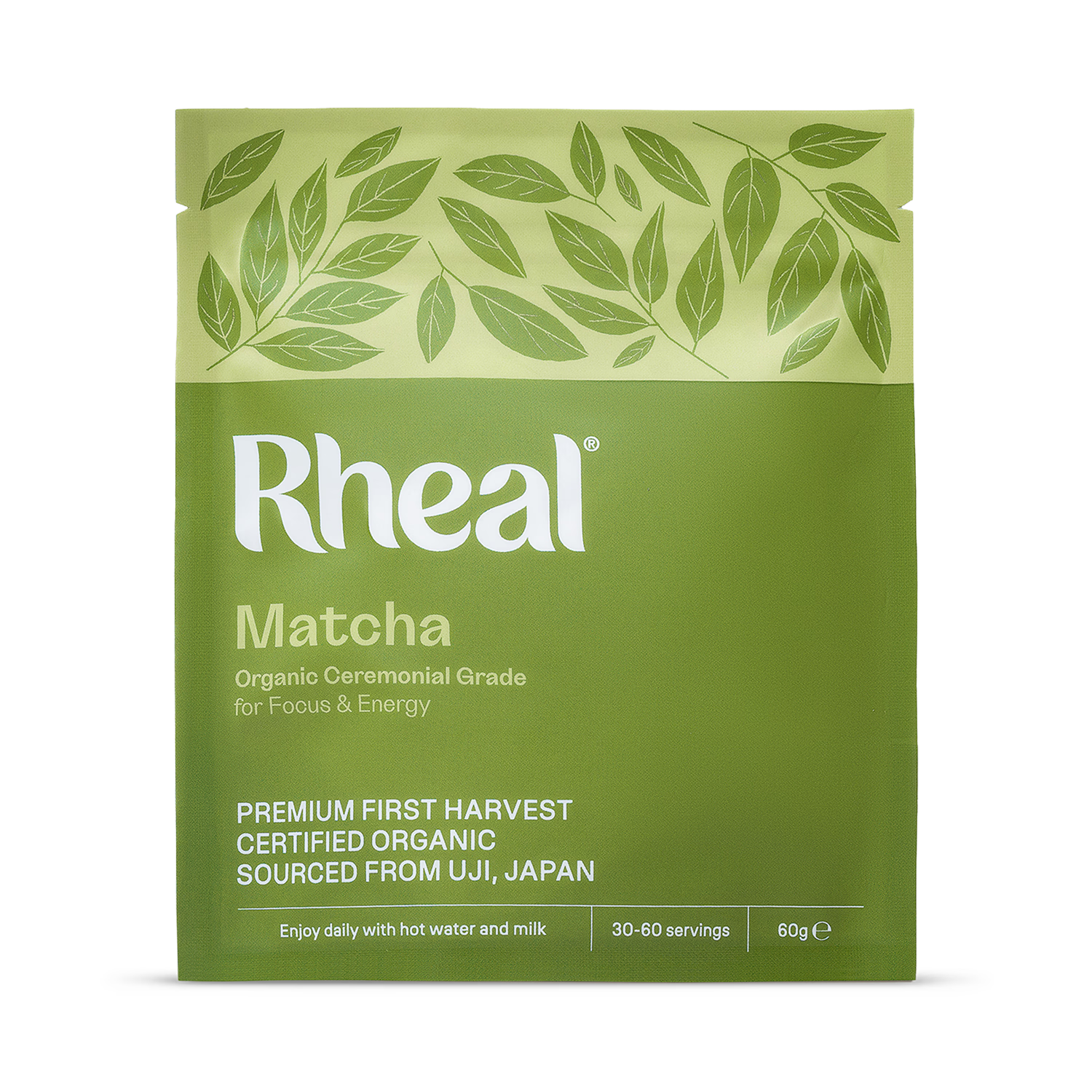 Rheal ceremonial grade matcha powder 60g (British brand)