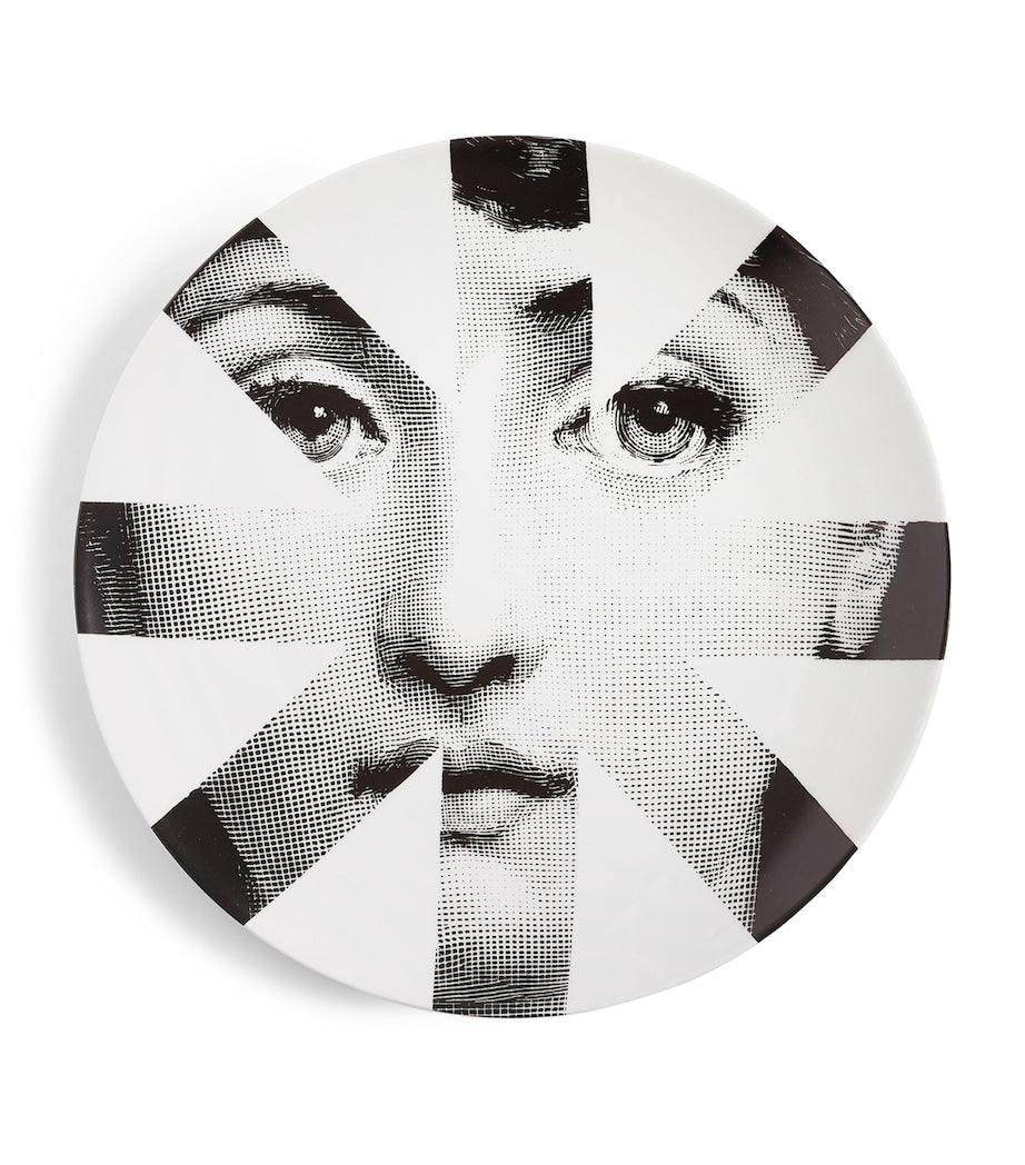 Fornasetti Tema e Variazioni No. 48 wall plate 26cm - British product