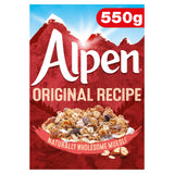 Alpen Original Muesli 550g cereals Sainsburys   
