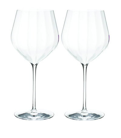 Harrods Waterford Elegance Optic Cabernet Sauvignon Wine Glasses Set of 2- Buy online at McGrocer