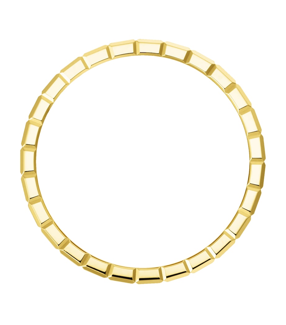 Chopard yellow gold Ice Cube ring 18kt - British product