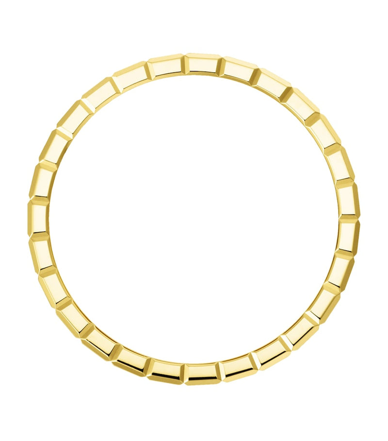 Chopard yellow gold Ice Cube ring 18kt - British product