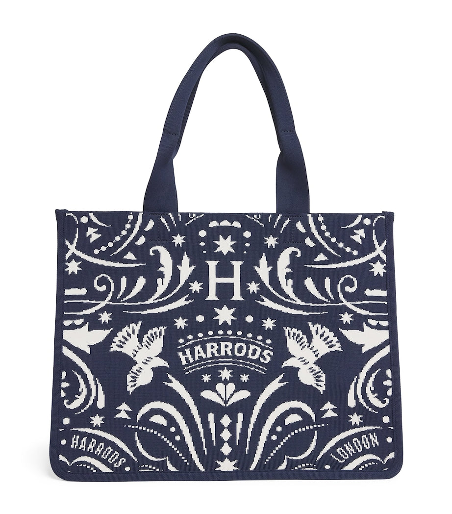 Harrods medium Knights of Brompton tote bag - British product