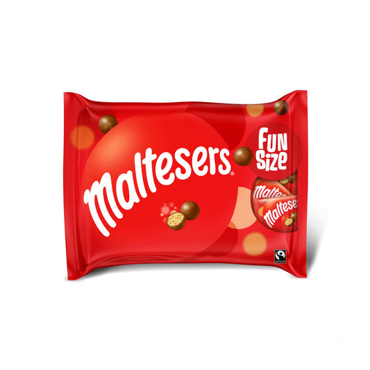 Maltesers Milk Chocolate & Honeycomb Funsize Snack Bags Fairtrade 214.5g GOODS Sainsburys   