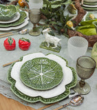 Bordallo Pinheiro cabbage plate 19cm - British product