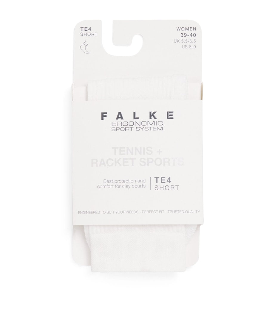 Falke TE4 tennis socks for clay courts with light cushioning - British product