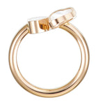Chopard Happy Hearts rose gold diamond ring, imported from the UK
