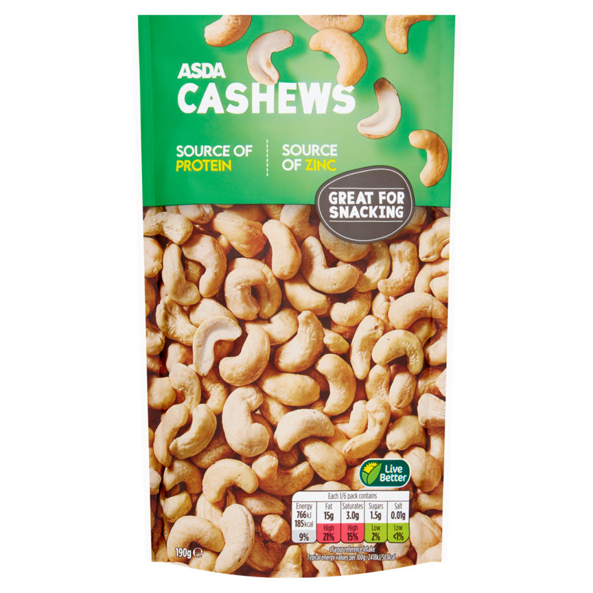 ASDA Cashews GOODS ASDA   