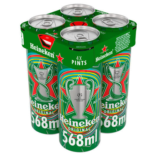 Heineken Premium Lager Beer Pint Cans GOODS ASDA   