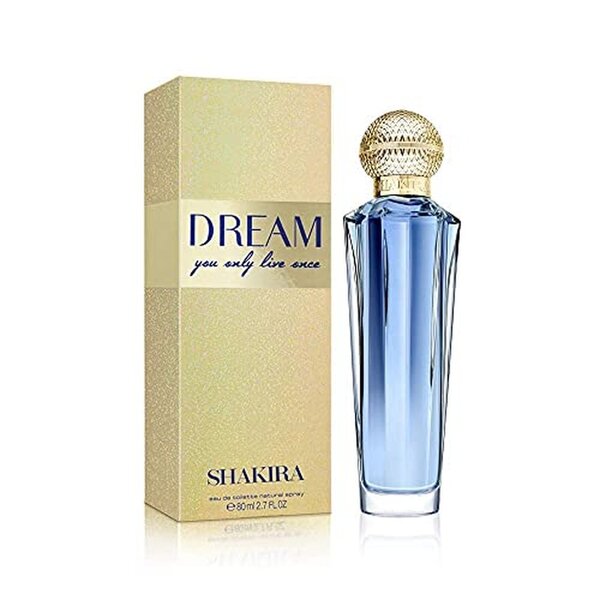 Shakira Dream Eau de Toilette 80ml spray, imported from the UK
