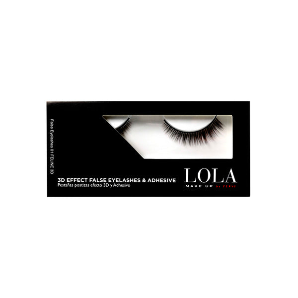 LOLA MAKE UP False Lashes 01- Feline GOODS Superdrug   