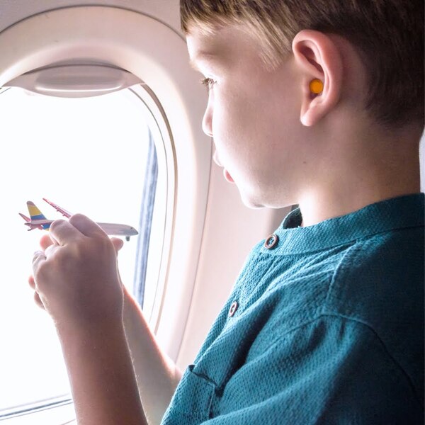 Earhub Flywell flight earplugs 1 pair small - British product