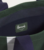 Harrods mini cotton logo tote bag H23cm, UK version