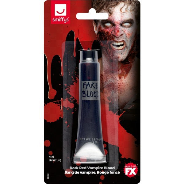 Smiffys vampire blood dark red gel 28ml (British brand)