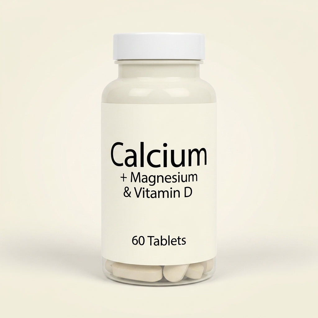 Holland & Barrett Bone Calcium Vitamin D Tablets 60 Count, UK version