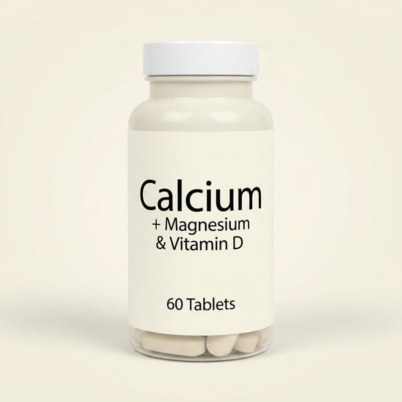 Holland & Barrett Bone Calcium Vitamin D Tablets 60 Count, UK version