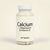 Holland & Barrett Bone Calcium Vitamin D Tablets 60 Count, UK version