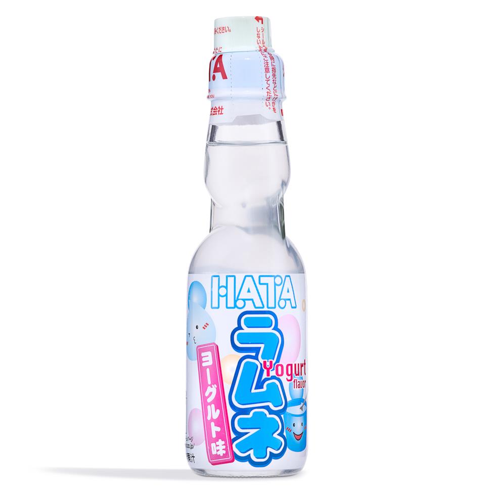 Hatakosen yogurt flavoured ramune soda (British brand)
