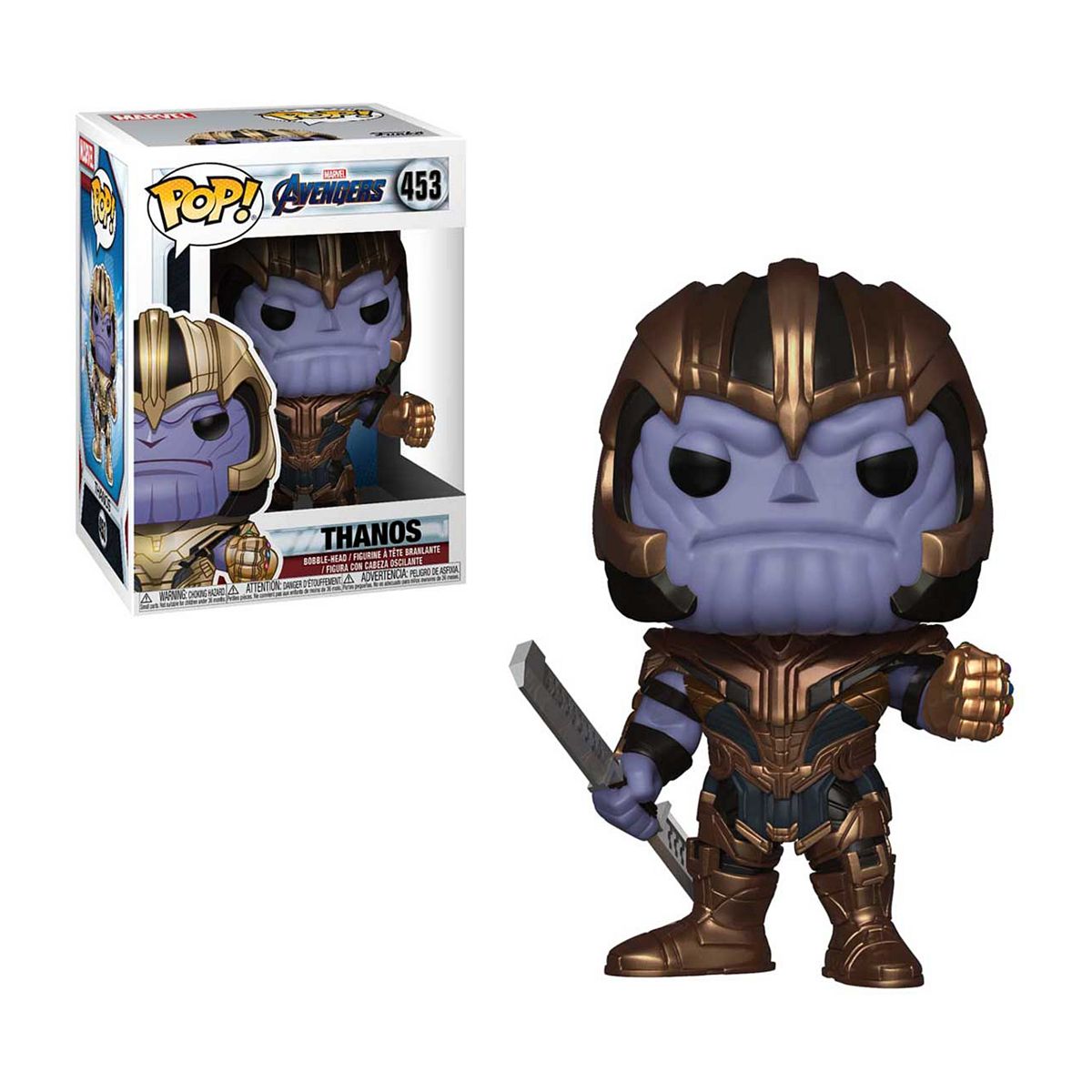 Pop! Vinyl Avengers Endgame Thanos Figure GOODS Boots   