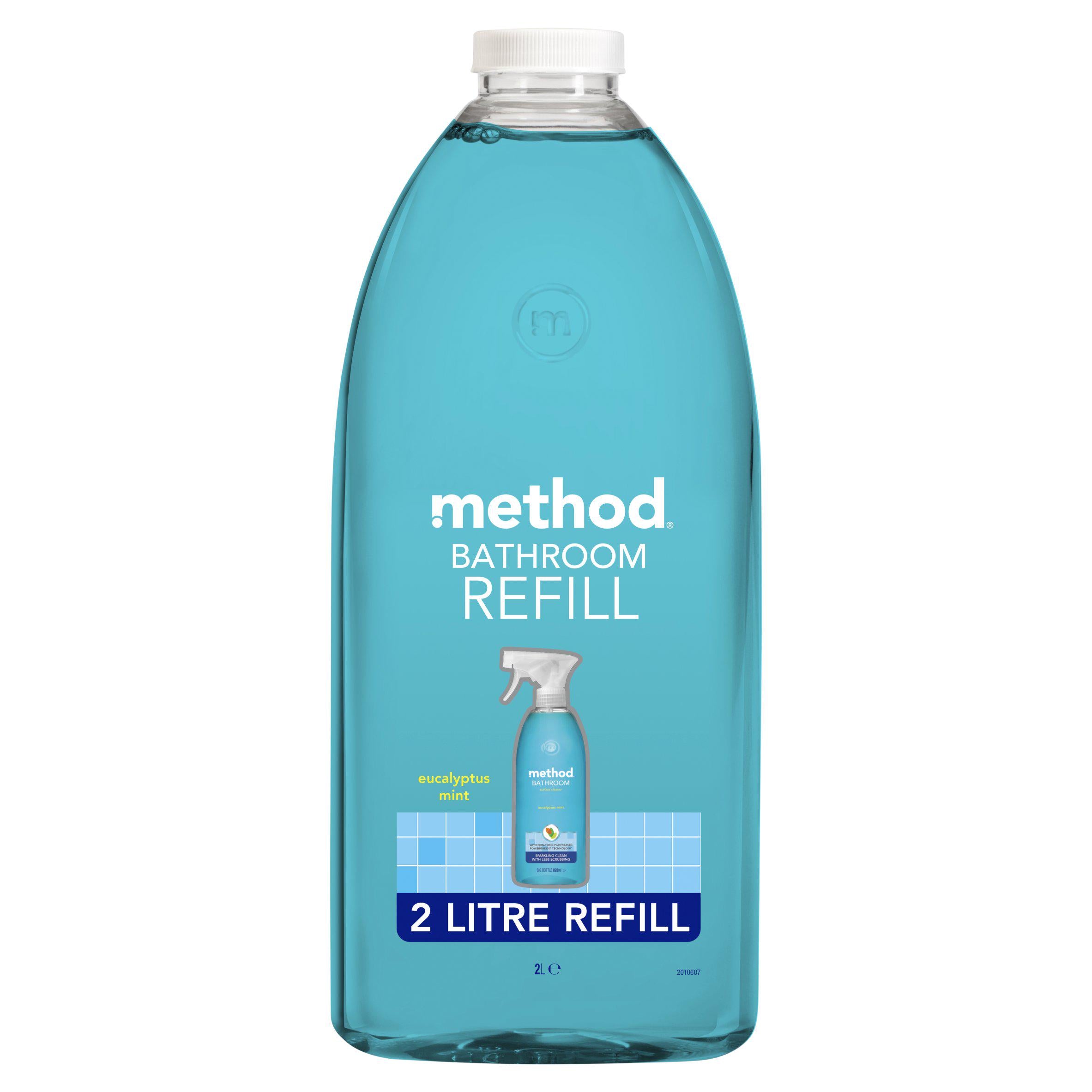 Method Refill Bathroom Cleaner Eucalyptus Mint 2L GOODS Sainsburys   