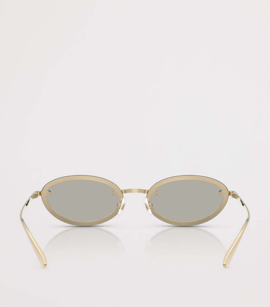 Jimmy Choo oval sunglasses, UK version