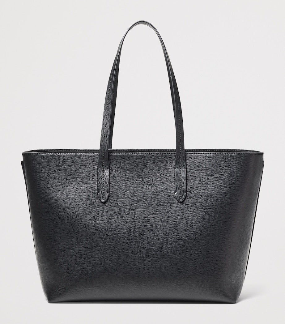 Aspinal of London Leather East West Tote Bag - British product