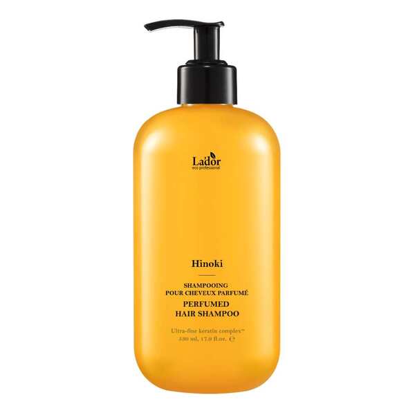 Lador Hinoki perfumed shampoo 530ml, imported from the UK