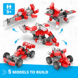 Engino Inventor Mechanics Speed Racer toy, UK version