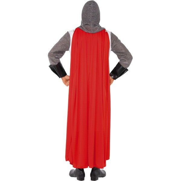 Smiffys St George Hero Costume red tunic cape - British product